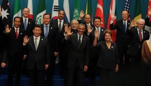 World leaders at G20 summit