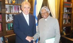 Shemon Peres and APA Abdul Kalam